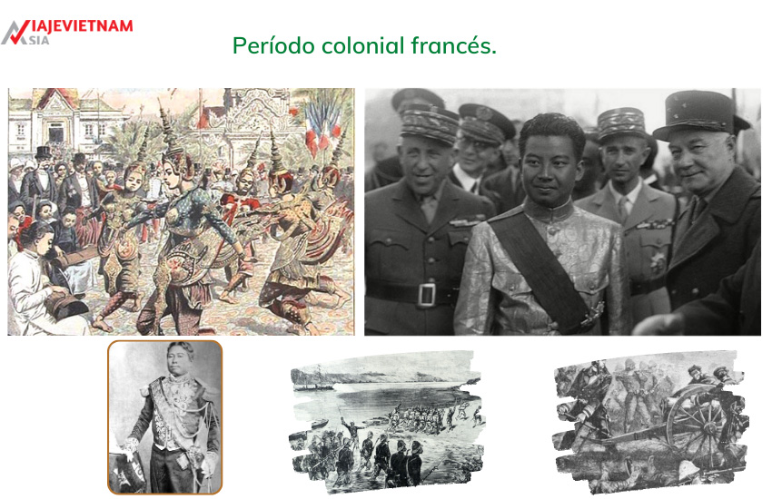 Período colonial francés.