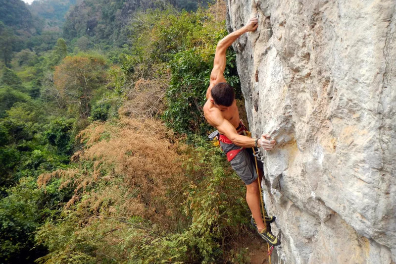 practicar escalada