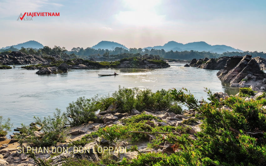  Qué ver en Champasak: Si Phan Don, Don Loppadi