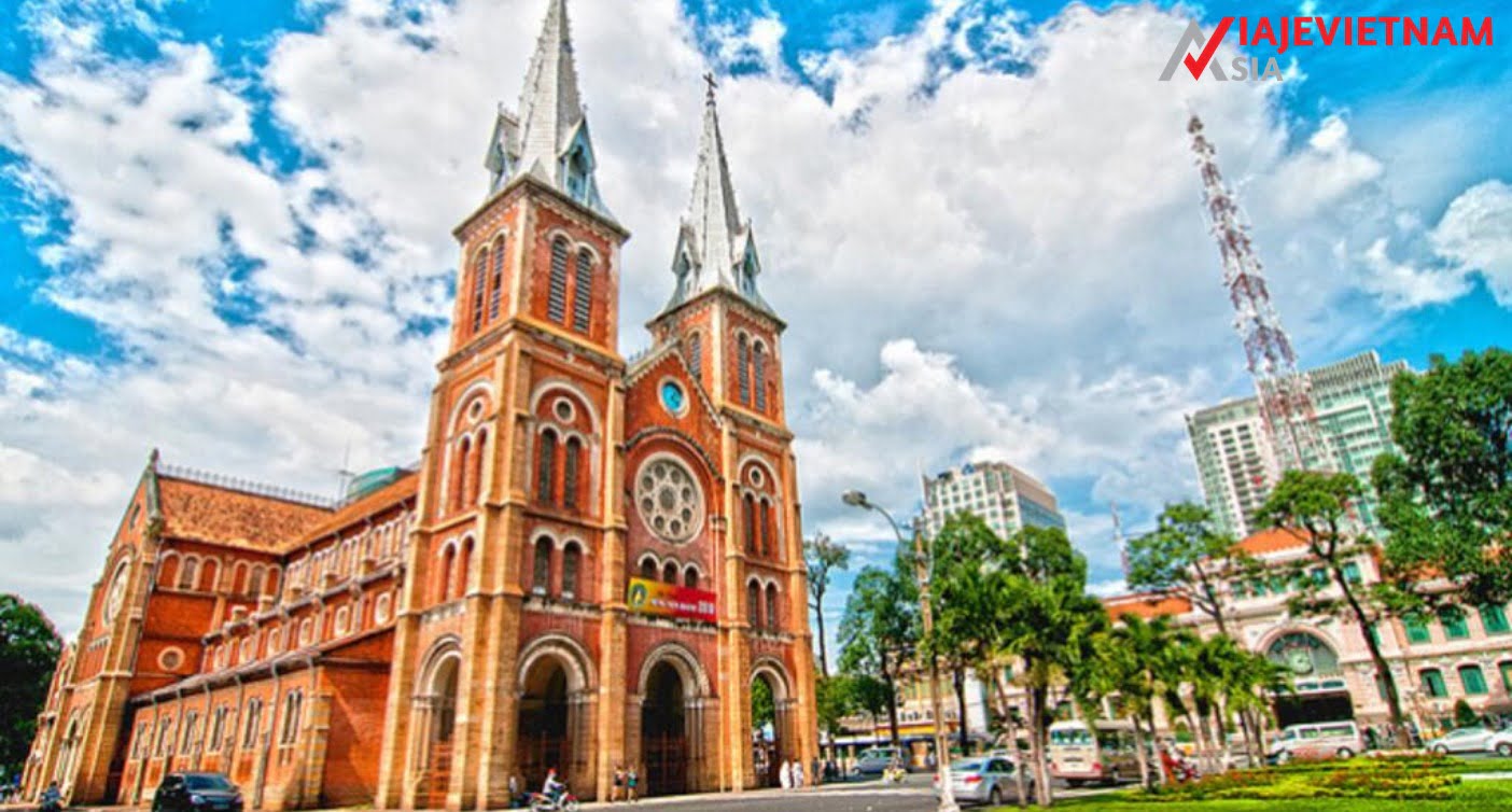 Vietnam del Sur Catedral de Notre Dame