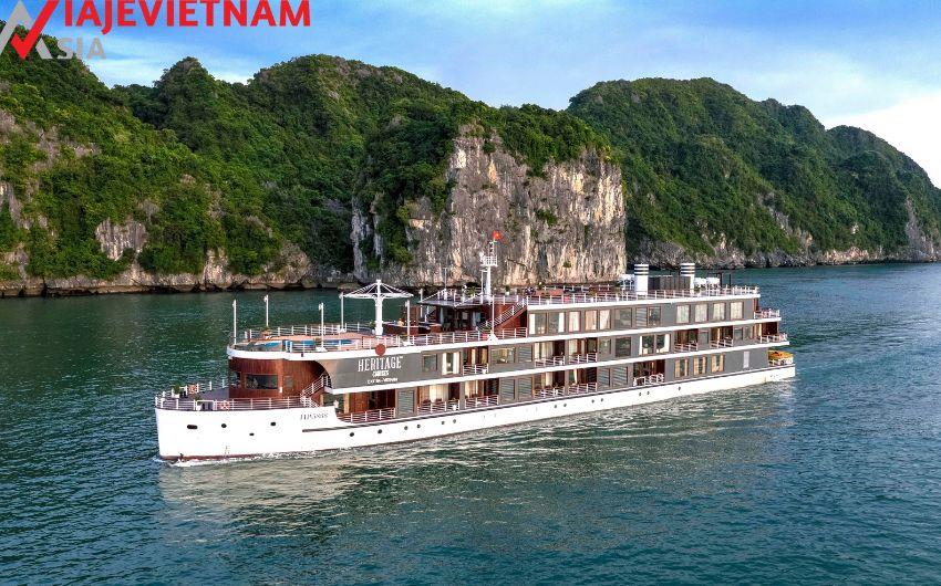 CRUCERO HERITAGE 4 DÍAS 3 NOCHES EN LA BAHÍA DE HA LONG, LAN HA Y BAI TU LONG