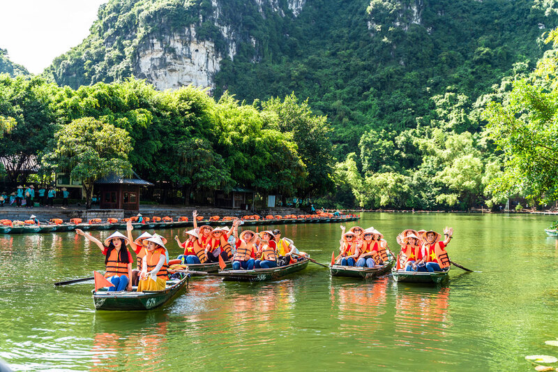 bote de remos para visitar trang an